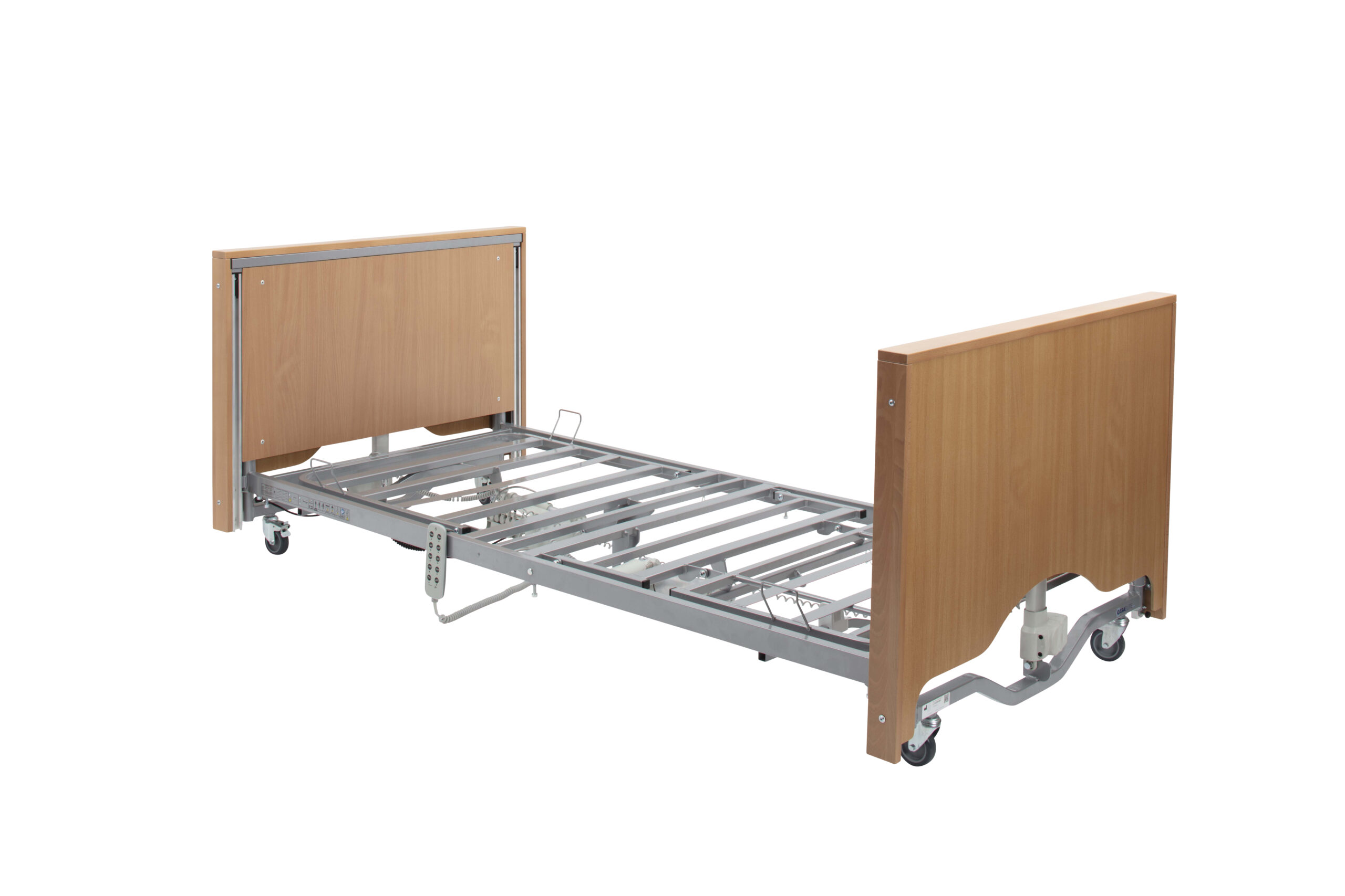 Featured image for “Casa Elite Care Home Bed Low in Beech without Side Rails”
