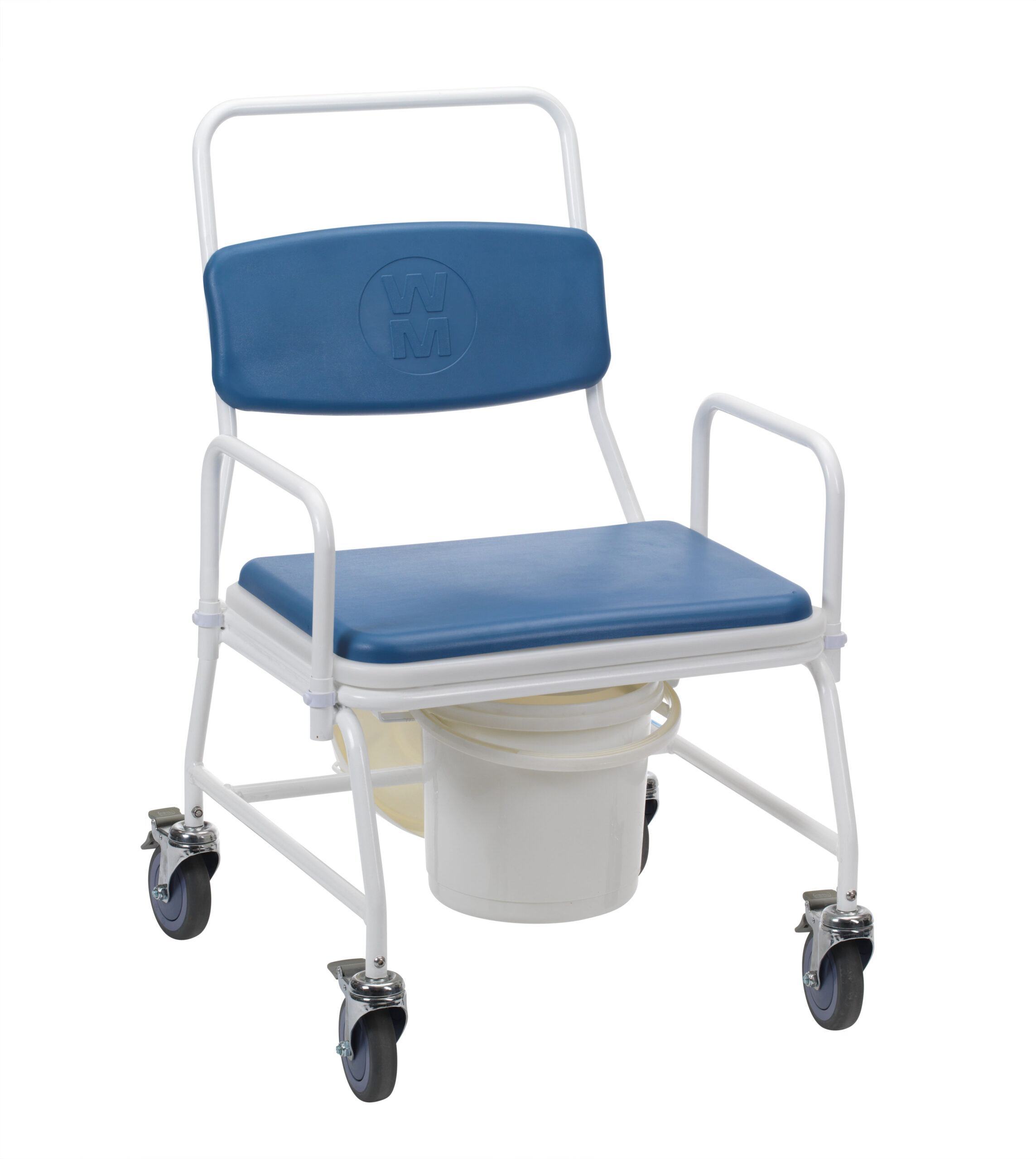Featured image for “Birstall Bariatric Mobile Commode with 4 Brake Castors”