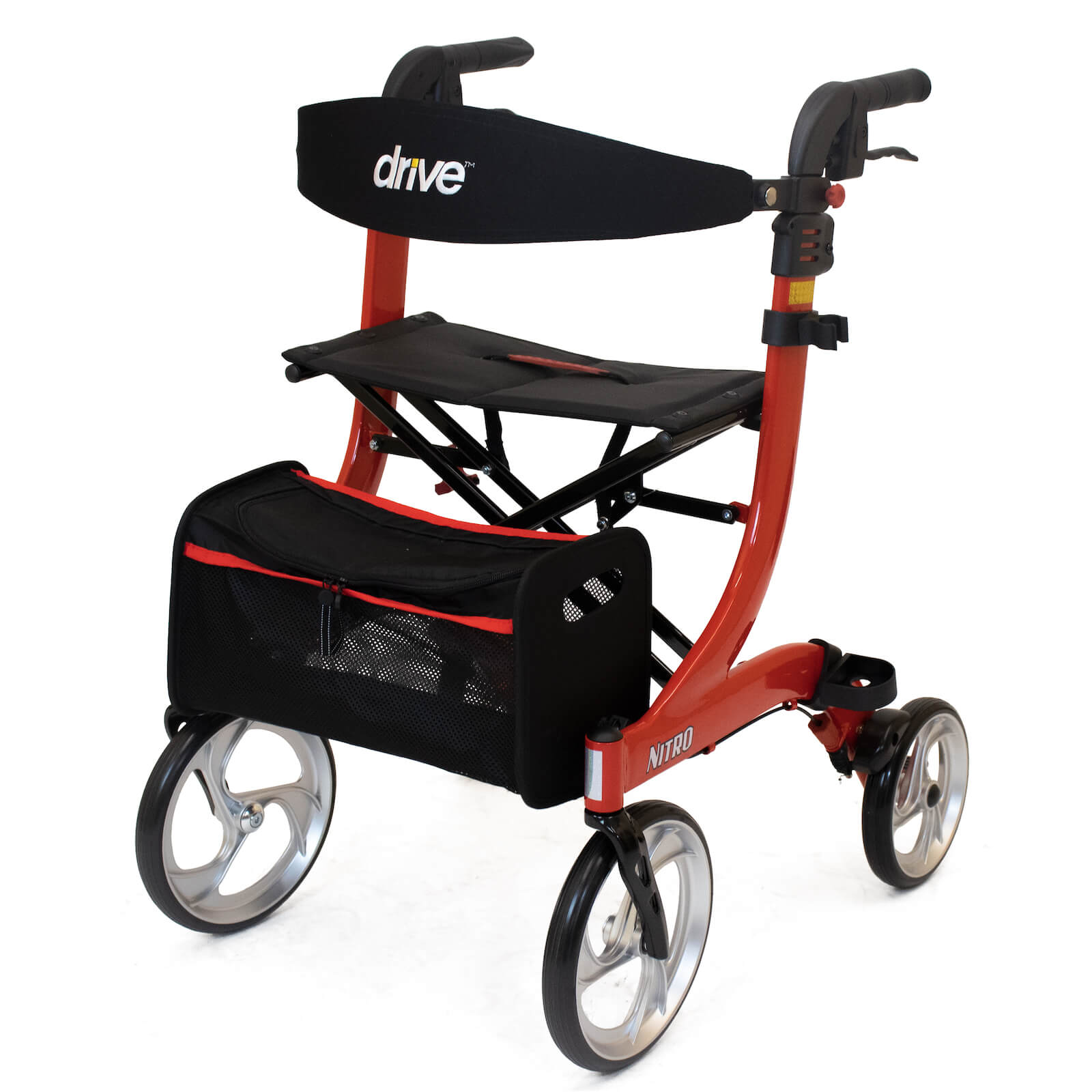 Nitro Rollator - Medium (Red) - Image 2