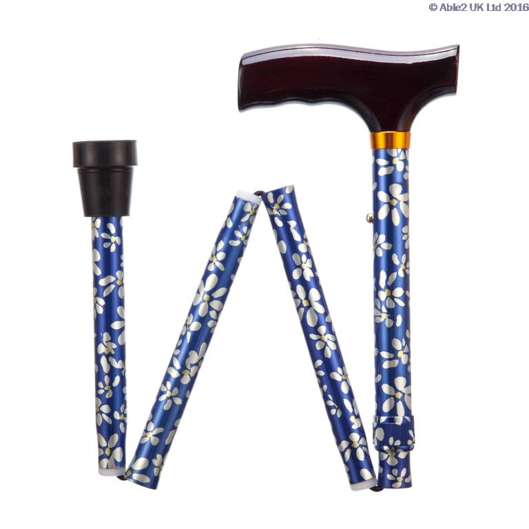 Folding Adjustable Walking Sticks - Image 2