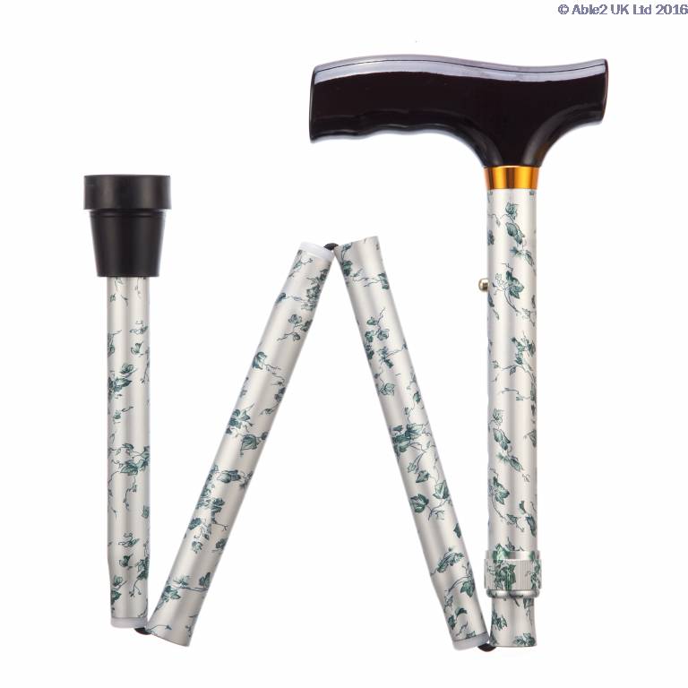 Folding Adjustable Walking Sticks - Image 2