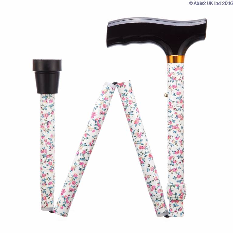 Folding Adjustable Walking Sticks - Image 2